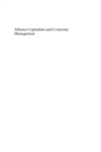 Alliance Capitalism and Corporate Management : Entrepreneurial Cooperation in Knowledge Based Economies - eBook