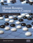 Human Resource Management in Context : Insights, Strategy and Solutions - Book