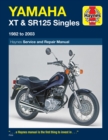 Yamaha XT & SR125 (82 - 03) Haynes Repair Manual - Book