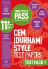 Practise and Pass 11+ CEM Test Papers - Test Pack 1 - Book