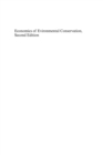 Economics of Environmental Conservation, Second Edition - eBook