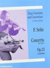 Violin Concerto No. 2 in G Op.13 : SchuLer-Concert Nr. 2 - Book