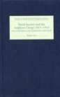 Rural Society and the Anglican Clergy, 1815-1914 : Encountering and Managing the Poor - eBook
