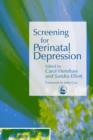 Screening for Perinatal Depression - eBook