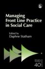 Managing Front Line Practice in Social Care - eBook