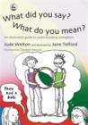 What Did You Say? What Do You Mean? : An Illustrated Guide to Understanding Metaphors - eBook