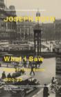 What I Saw : Reports From Berlin 1920-33 - Book