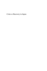Crisis or Recovery in Japan : State and Industrial Economy - eBook