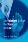 The Voluntary Sector, the State and the Law - eBook