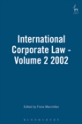 International Corporate Law - Volume 2 2002 - eBook