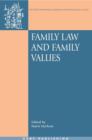 Family Law and Family Values - eBook