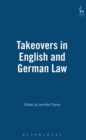Takeovers in English and German Law - eBook