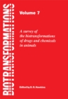 Biotransformations : A Survey of the Biotransformations of Drugs and Chemicals in Animals - eBook