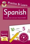 Practise & Learn: Spanish for Ages 5-7 - with vocab CD-ROM - Book
