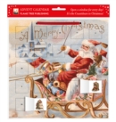 Santa's Sleigh advent calendar (with stickers) - Book