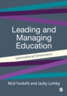 Leading and Managing Education : International Dimensions - eBook