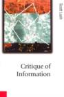 Critique of Information - eBook