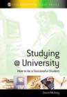 Studying at University : How to be a Successful Student - eBook