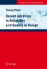 Recent Advances in Reliability and Quality in Design - eBook