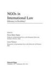 NGOs in International Law : Efficiency in Flexibility? - eBook