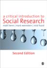 A Critical Introduction to Social Research - Book