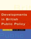 Developments in British Public Policy - eBook