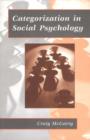 Categorization in Social Psychology - eBook