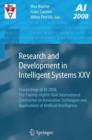 Research and Development in Intelligent Systems XXV : Proceedings of AI-2008, The Twenty-eighth SGAI International Conference on Innovative Techniques and Applications of Artificial Intelligence - eBook