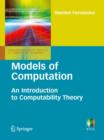 Models of Computation : An Introduction to Computability Theory - eBook
