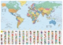 Philip's RGS World Wall Map (with Flags) : Paper - Book