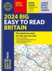 2024 Philip's Big Easy to Read Britain Road Atlas : (Spiral A3) - Book