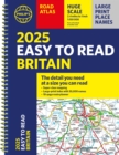 2025 Philip's Easy to Read Road Atlas of Britain : (A4 Spiral binding) - Book