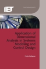 Application of Dimensional Analysis in Systems Modeling and Control Design - eBook