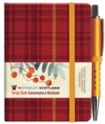 Waverley S.T. (S): Rowanberry Mini with Pen Pocket Genuine Tartan Cloth Commonplace Notebook - Book