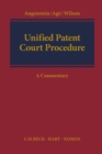 Unified Patent Court Procedure : A Commentary - Book