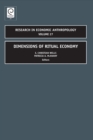 Dimensions of Ritual Economy - eBook