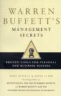 Warren Buffett's Management Secrets : Proven Tools for Personal and Business Success - Book