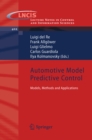 Automotive Model Predictive Control : Models, Methods and Applications - eBook