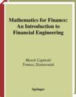 Mathematics for Finance : An Introduction to Financial Engineering - eBook