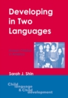 Developing in Two Languages : Korean Children in America - eBook