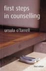 First Steps in Counselling - Book