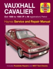 Vauxhall Cavalier Petrol (Oct 88 - 95) Haynes Repair Manual - Book