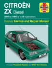 Citroen ZX Diesel (91 - 98) Haynes Repair Manual - Book