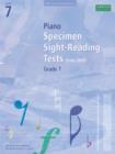 Piano Specimen Sight-Reading Tests, Grade 7 - Book