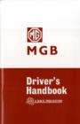MG MGB Tourer : Owners' Handbook - Book