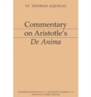 Commentary on Aristotle`s De Anima - Book