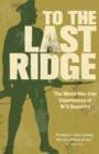 To the Last Ridge - Book