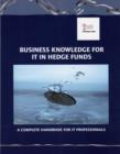Business Knowledge for IT in Hedge Funds - eBook