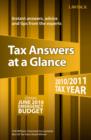 Tax Answers at a Glance : Fast answers to all your everyday tax questions - eBook