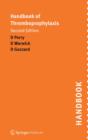 Handbook of Thromboprophylaxis : Second Edition - eBook